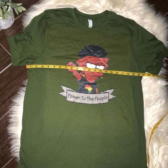 Lisa Simpson “Power to the people” rebellion black panter sz large - Picture 3 of 5